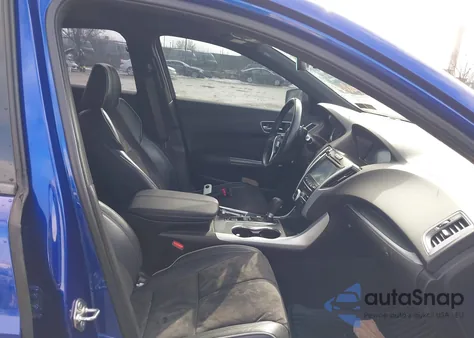 2019 Acura Tlx Tech A-Spec Pkgs из США, поврежденный, VIN 19UUB1F63KA004670